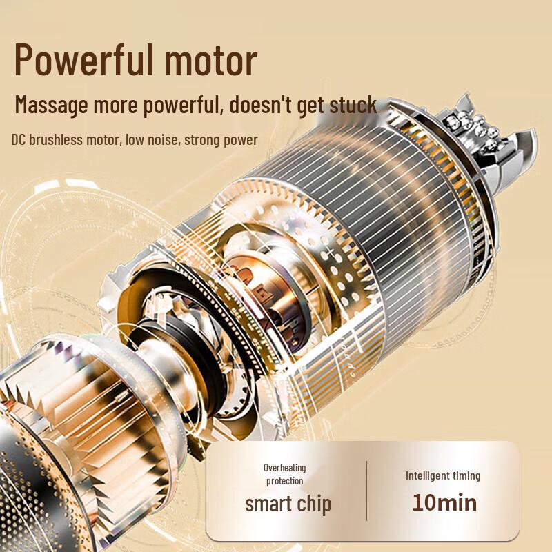 HEZHENG Intelligent Kneading Neck & Shoulder Massager CN Plug (adapter Included)
