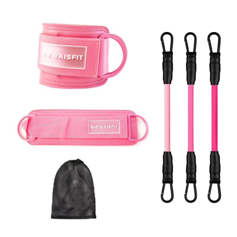 Strength Training Ankle Straps & Resistance Bands Set