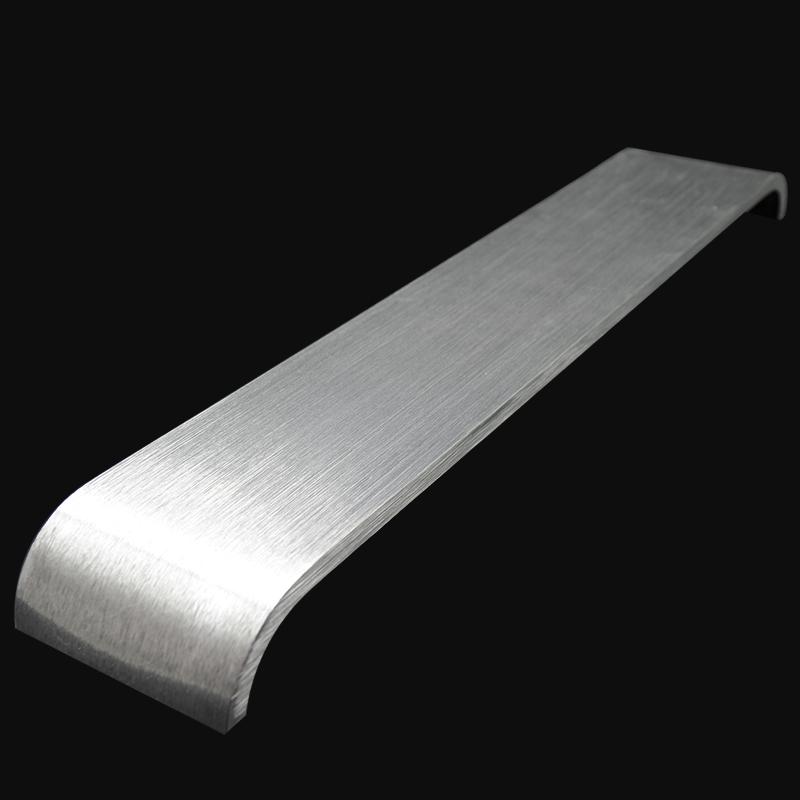 

luces Современный минималистский светодиодный алюминиевый светильник прикроватный светильник настенный светильник ванная комната зеркало свет прямой креативный проход спальня декор warm white&58cm серебряный