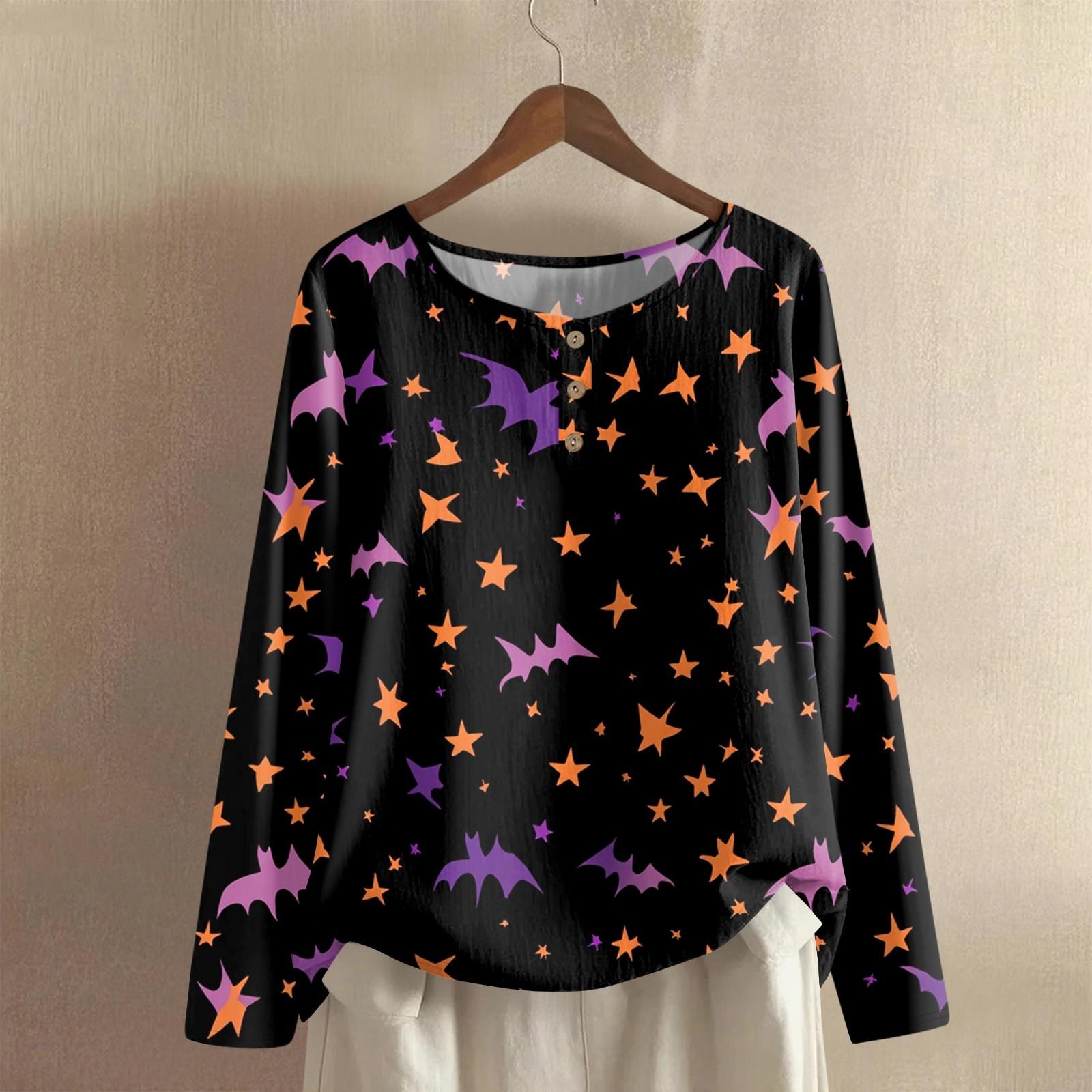 

Женская модная и повседневная рубашка с длинным рукавом, круглым вырезом, однотонная, из хлопка и льна, блузка-топ XXL