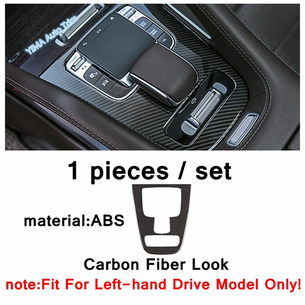 ABS Car Central Control Gear Shift Box Panel Decor Sequ Cover Trim Accessories For Mercedes-Benz GLE GLS Gle320 450