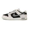 Dunk Low Retro PRM Low Top Skateboard Shoes Men's Black White Gray DD8338-001(Team15-)