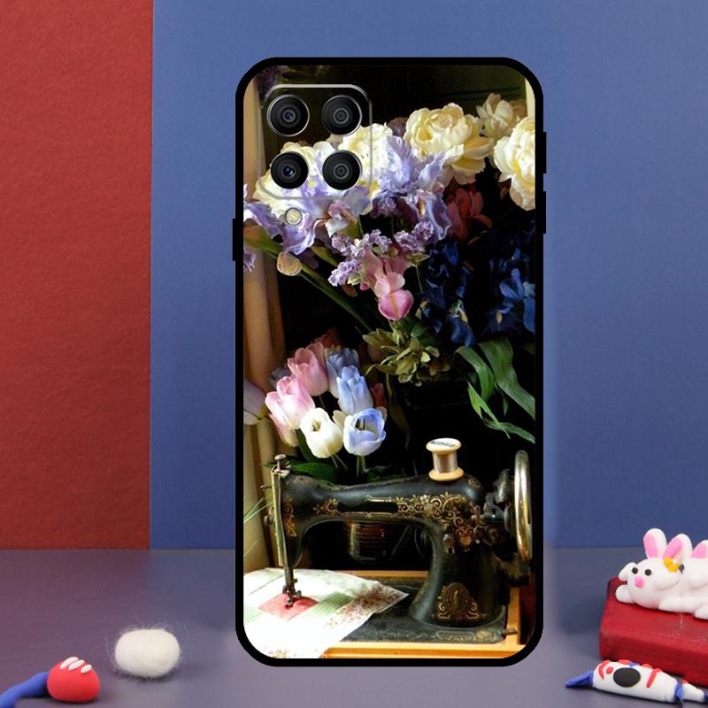 Sewing Machine For Samsung Galaxy M33 M13 M23 M53 M15 M55 M31 M51 M14 M34 M54 M20 M30s M32 M52 Phone Case