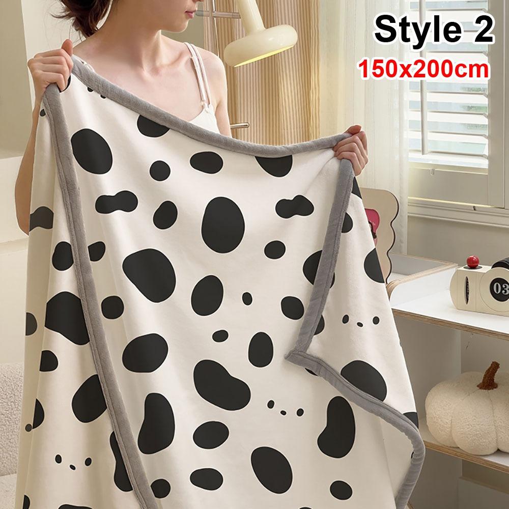 1Pcs New 120x200cm 150x200cm Thin Blanket Warm Cute Capybara Throw Blanket Flannel Soft Napping Blanket Bedroom Living Room