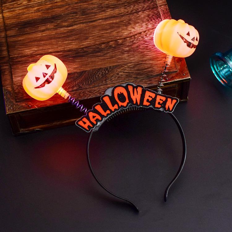 Halloween Luminous Bracelet & Skull Light Gift Set for Kids and Adults