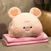 Nap Pillow Bunny Plush Pillow Hand Warmer Hand Warm Pillow Animal Plush Toy Dudu Cat Plush Doll