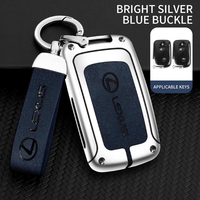 

For Lexus IS250 IS300C RX270 450h GX CT200H GX400 GX460 ES240 350 LS460 GS300 450h 460h Leather Car Remote Key Case Cover