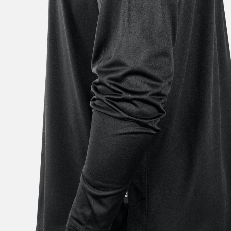 Nike Memphis Grizzlies Potisk Crew Neck Ležérní Rychleschnoucí Volné Tričko s Dlouhým Rukávem Pánské Topy Černé FB3599-010