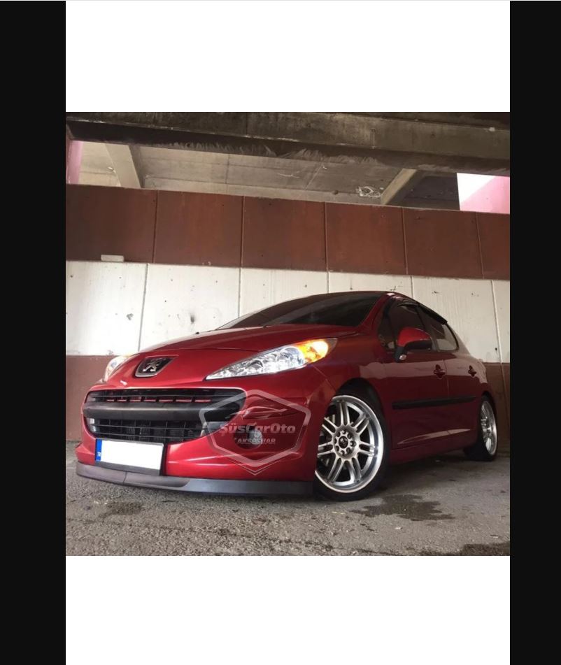 For PEUGEOT 206 , 206 GTI , 206 RC FRONT SPOILER LIP Euro Spoiler Lip Universal Auto Styling Car Accessories Modified Tuning