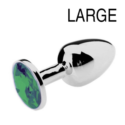 Plug Bijou Vert 8 x 4 cm - Kiotos - Bijoux Anal