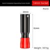 1pc Expansion Screw Socket 10-18mm Wheel Lock Nut Removal Socket Nut Extractor Flower Head Metal Wheel Nut Wrench Power Tools