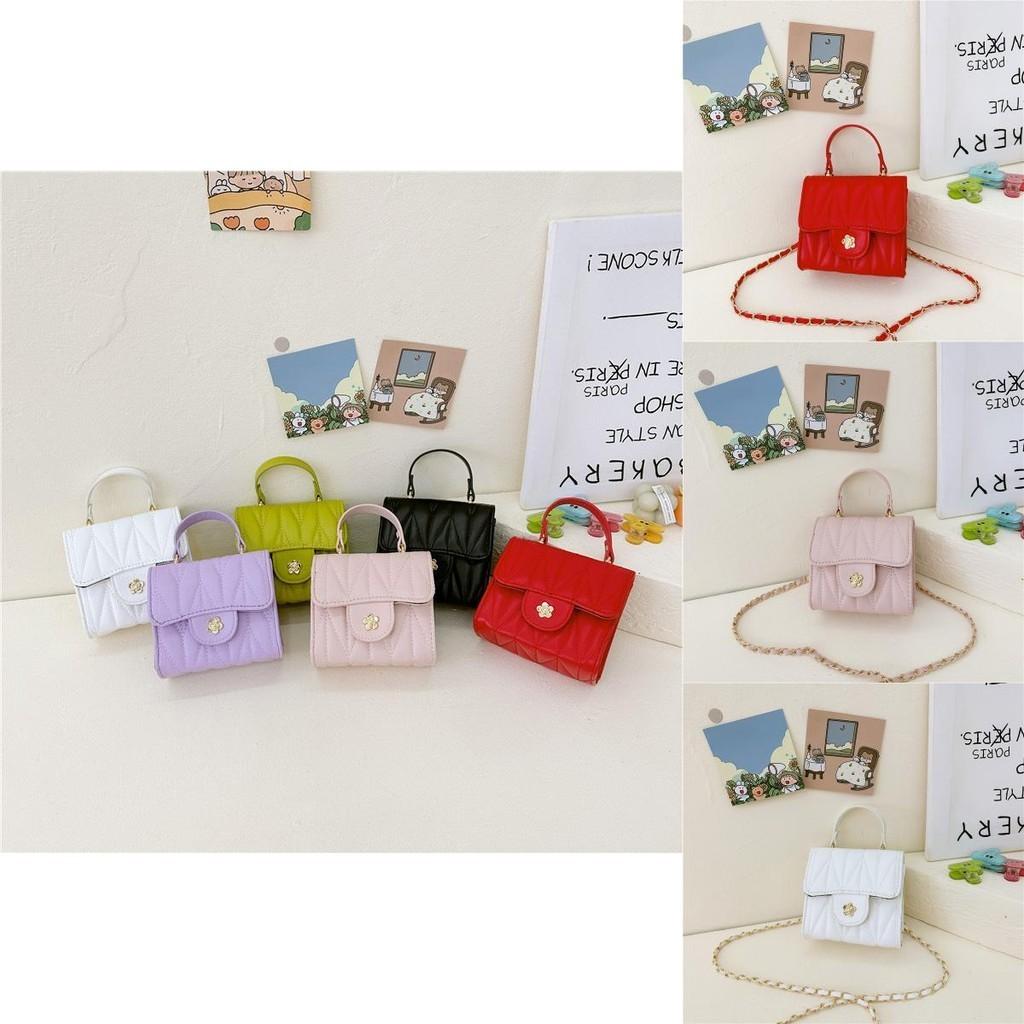 Stylish Toddler Girls Mini Shoulder Bag In Vibrant Colors With Chain Strap