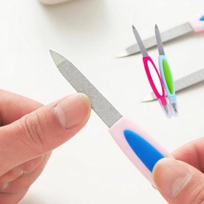 Stainless Steel Nail File Nail File Nail Care Organizing Trimming X (Pack of 5)