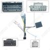 Für Jeep Compass Grand Cherokee WK Stereo 16-Pin Stromverkabelungsbaum Stecker