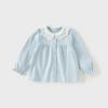 [Same Style As In the Mall] David Bella Girls' Pure Cotton Shirt 2026 Spring New Style Kidsren's Fashionable Shirt