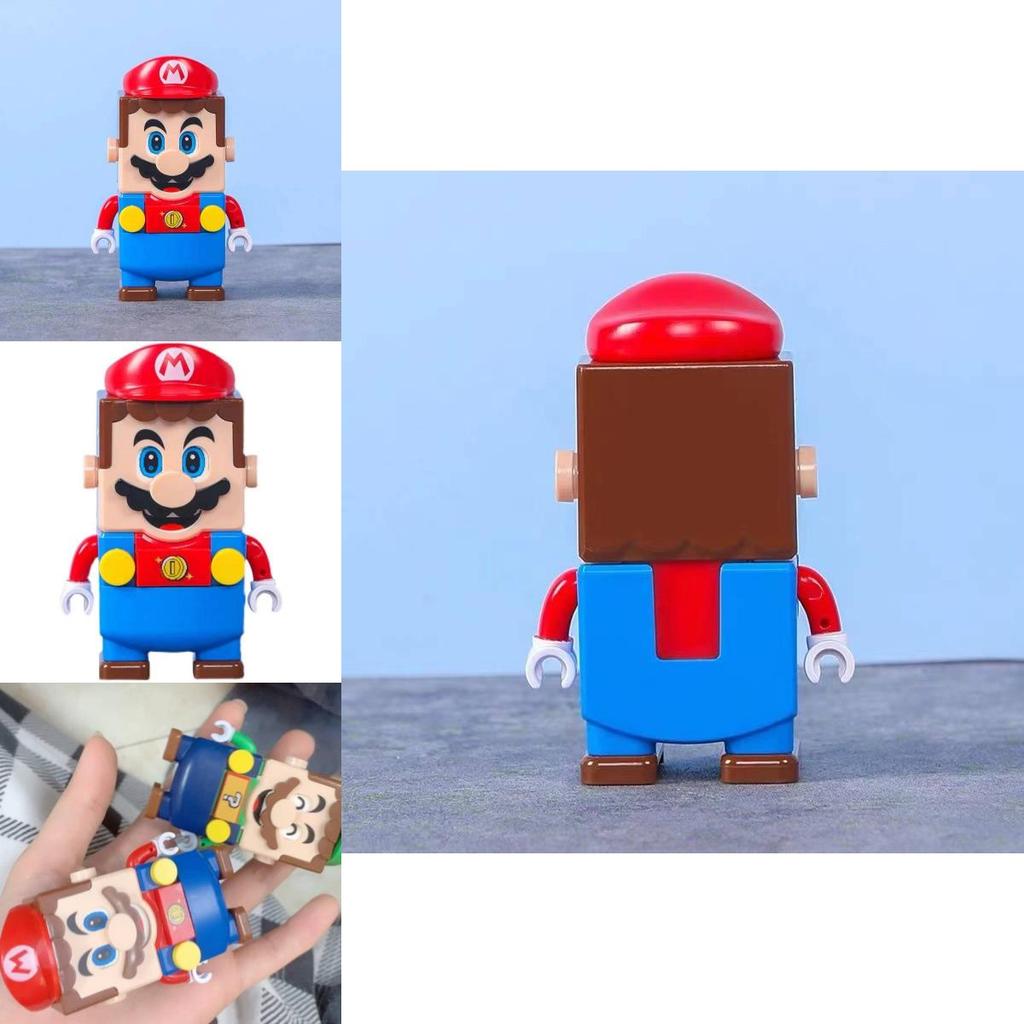 Mario Children's Building Blocks Toy Set With 64 Mystery Boxes Wholesale