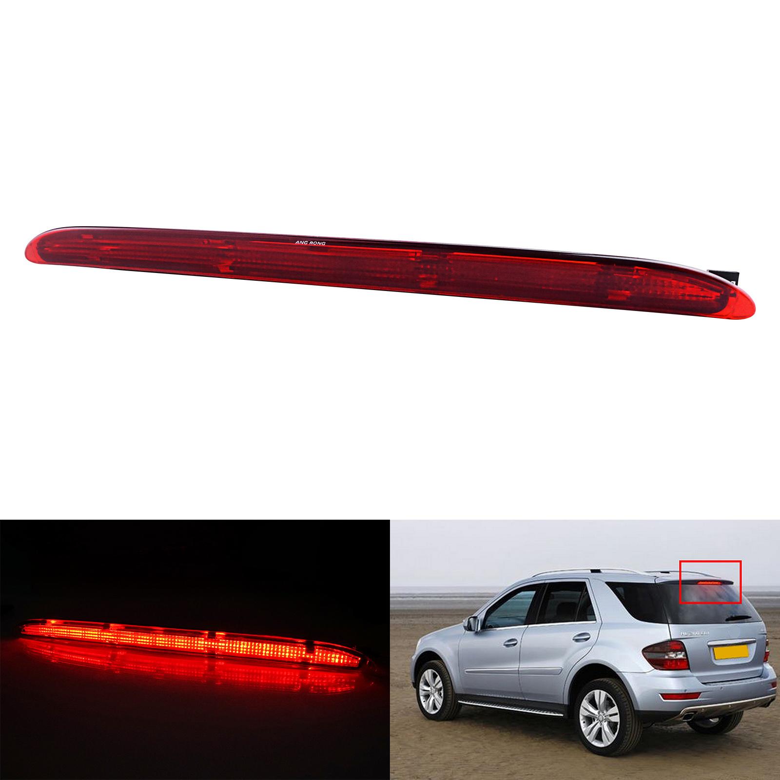 Car LED Third Brake Light for Mercedes Benz M-Class W164 SUV High Mount Rear Stop 3rd Brake Light OE No.A1648201056,1648201056 Red lighting