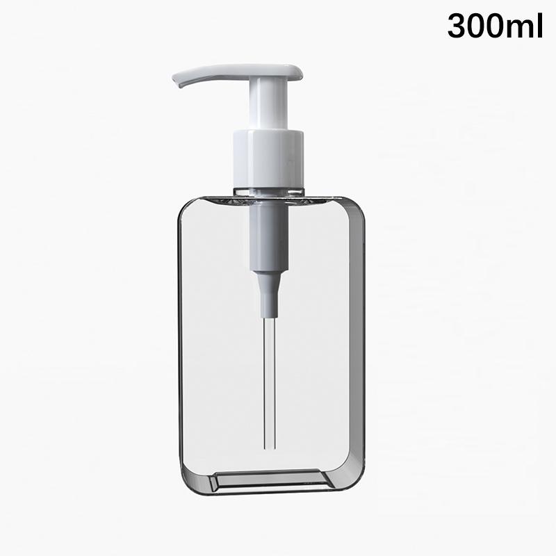 200/300Ml Square Soap Dispenser Countertop Lotion Bottle With Pump Bathroom Lotion Liquid Soap Dispenser Refillable Empty Bottle