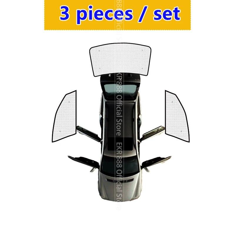 Vollständige Abdeckungen Sonnenschutz für Mercedes Benz C-Klasse W205 2015 ~ 2016 Autozubehör Sonnenschutz Windschutzscheiben Seitenfenster Visier