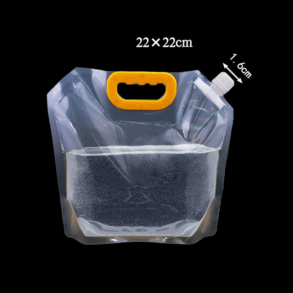 Flexible Capacity Water Bag from 1L to 10L for Camping and Everyday Needs