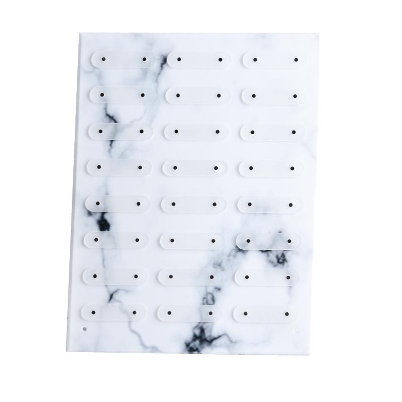 Japanese Style Marble Pattern Nail Art Display Stand with Magnetic Detachable Board