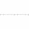 VidaXL Garden Fence with Steel Arch 1781.5 X 60 Cm Black 277647