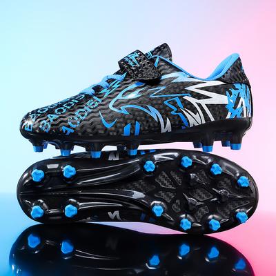 Scarpe da Calcio per Bambini Suola Morbida in Gomma Outdoor Scarpe da Calcio per Bambini e Ragazzi Competizione Allenamento Professionale Scarpe da Calcio