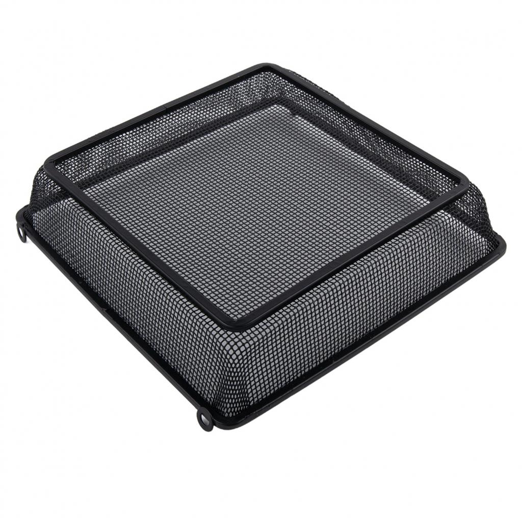 Tavă de hrănire a păsărilor din fier agățat, 1 buc, capacitate mare pentru mai multe păsări