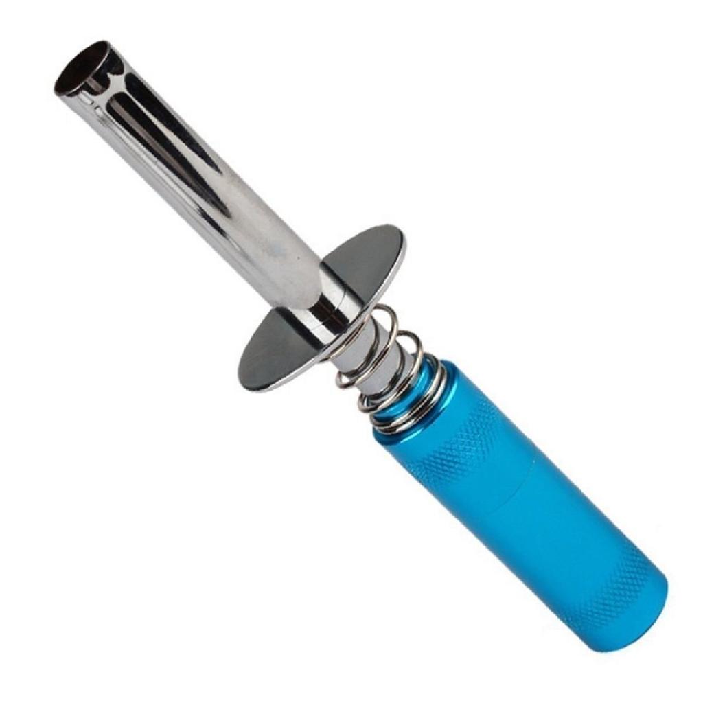 ShareGoo Liga de Alumínio Azul Ignição de Vela de Incandescência Booster de Bolso para Carros RC, Buggies, Caminhões e Aviões Modelo RC (Usa Pilha AA)