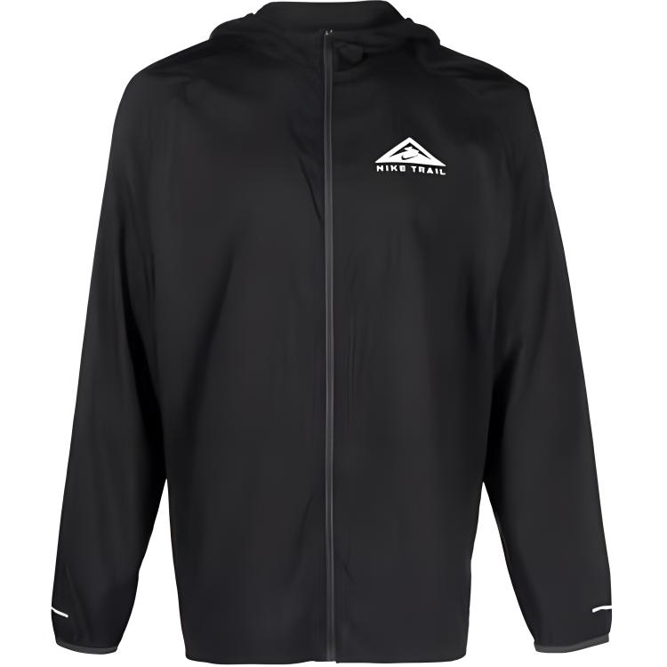 Nike Men s Trail Aireez Lightweight Trail Running Jacket Black DX6884-010 L