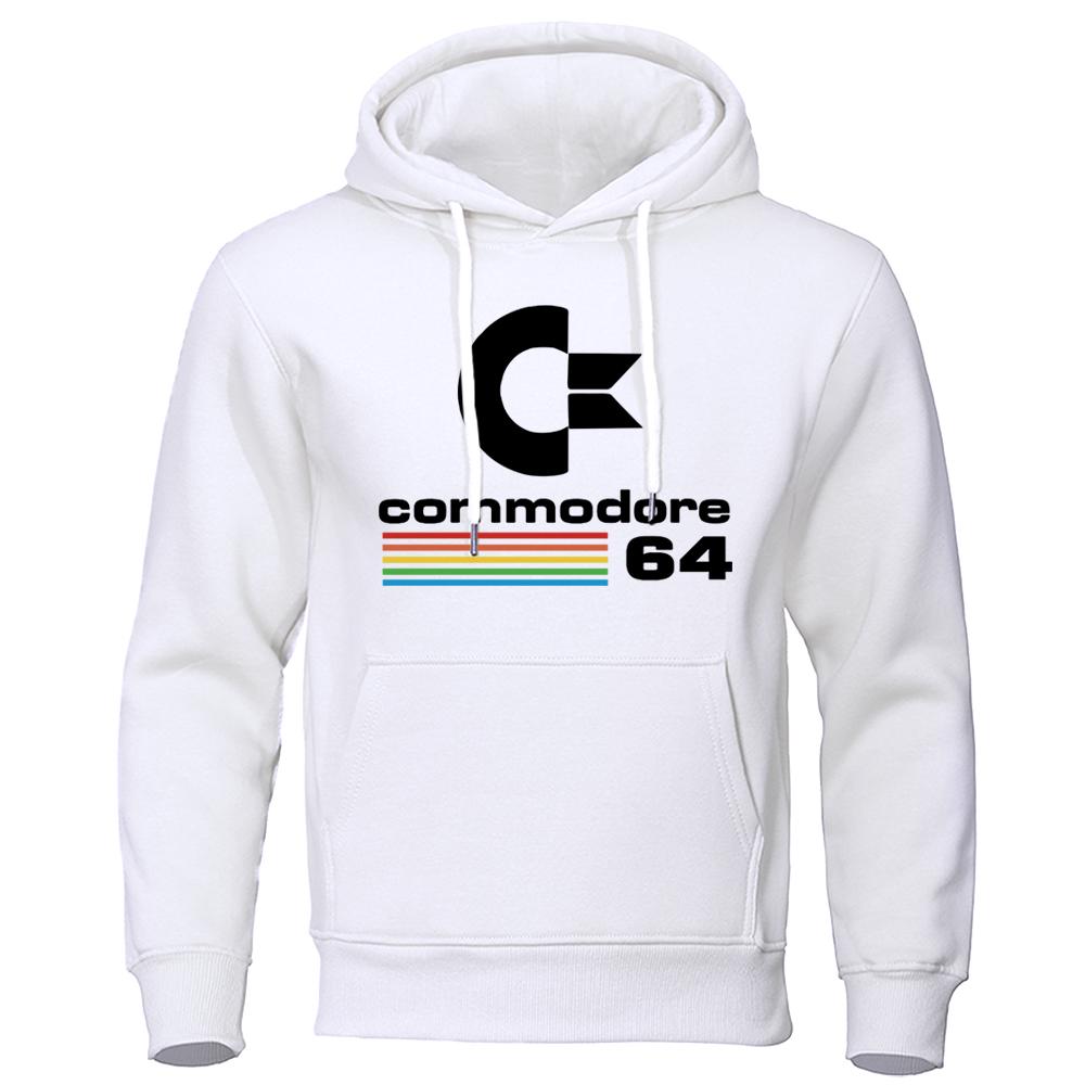 Comfortable Men Tracksuit Autumn Winter Hoodie Sweatshirts Commodore 64 Cool Clothing Long Sleeve Hoodies