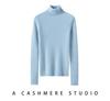 Women's Slim Fit High-Neck Pure Cashmere Sweater, Perfect for Autumn/Winter, Flattering Base Layer Knitwear by Consinee.