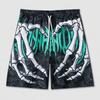 Europa și America Pantaloni Scurți de Plajă Amuzanți cu Schelete pentru Copii Imprimare 3D Pentru Copii Pantaloni Scurți Casual Pantaloni Scurți Cool pentru Băieți și Fete