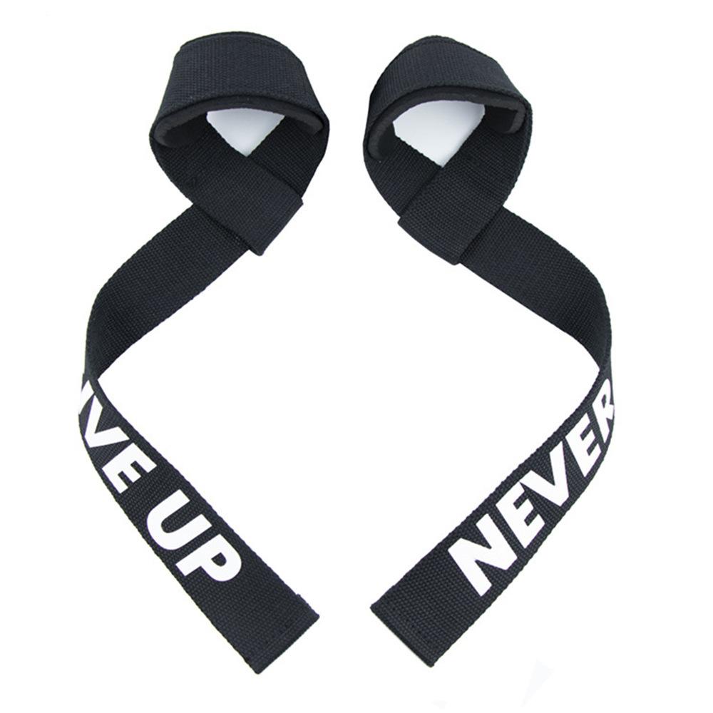 Weightlifting Power Belt Sports Fitness Bracer Belt Pull-up Grip Belt Horizontal Bar Dumbbell Deadlift Grip Power Belt