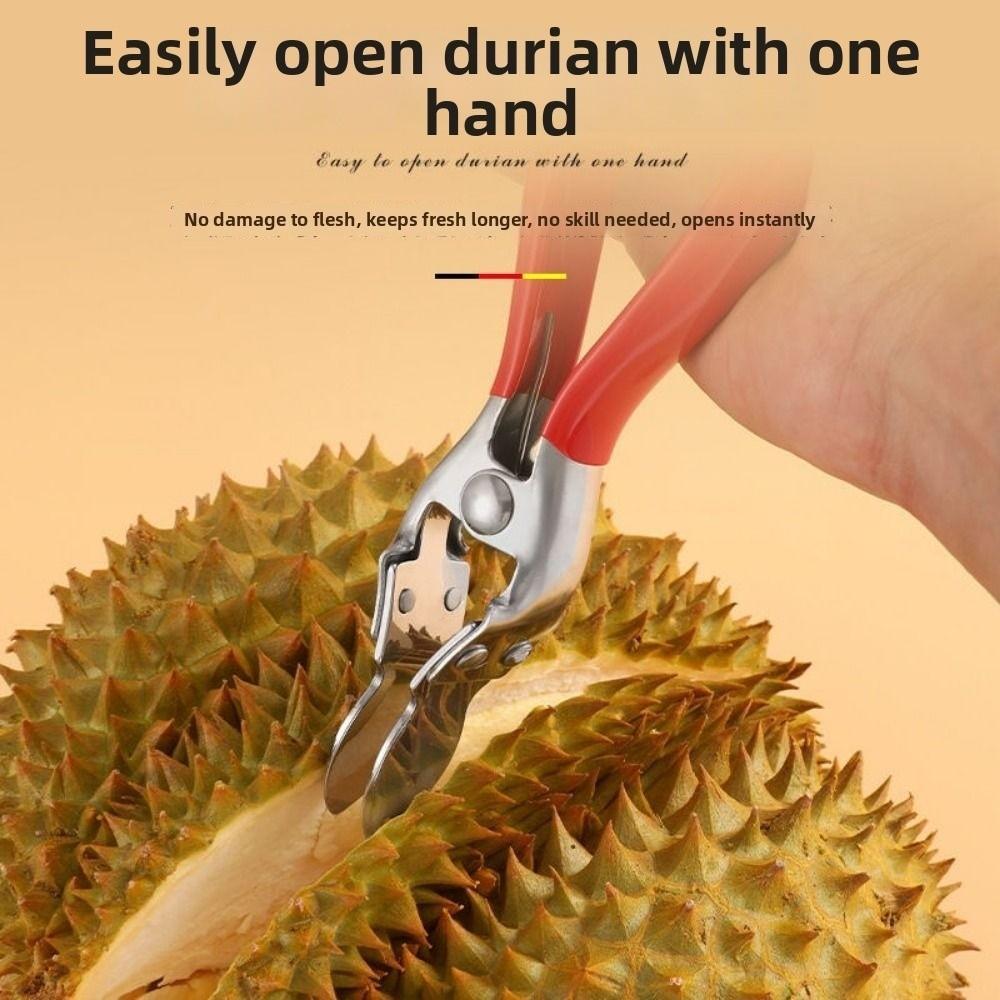 Easily Opening Durian Shell Opener Effort-saving Fruit Splitter Durian Opener Home Use