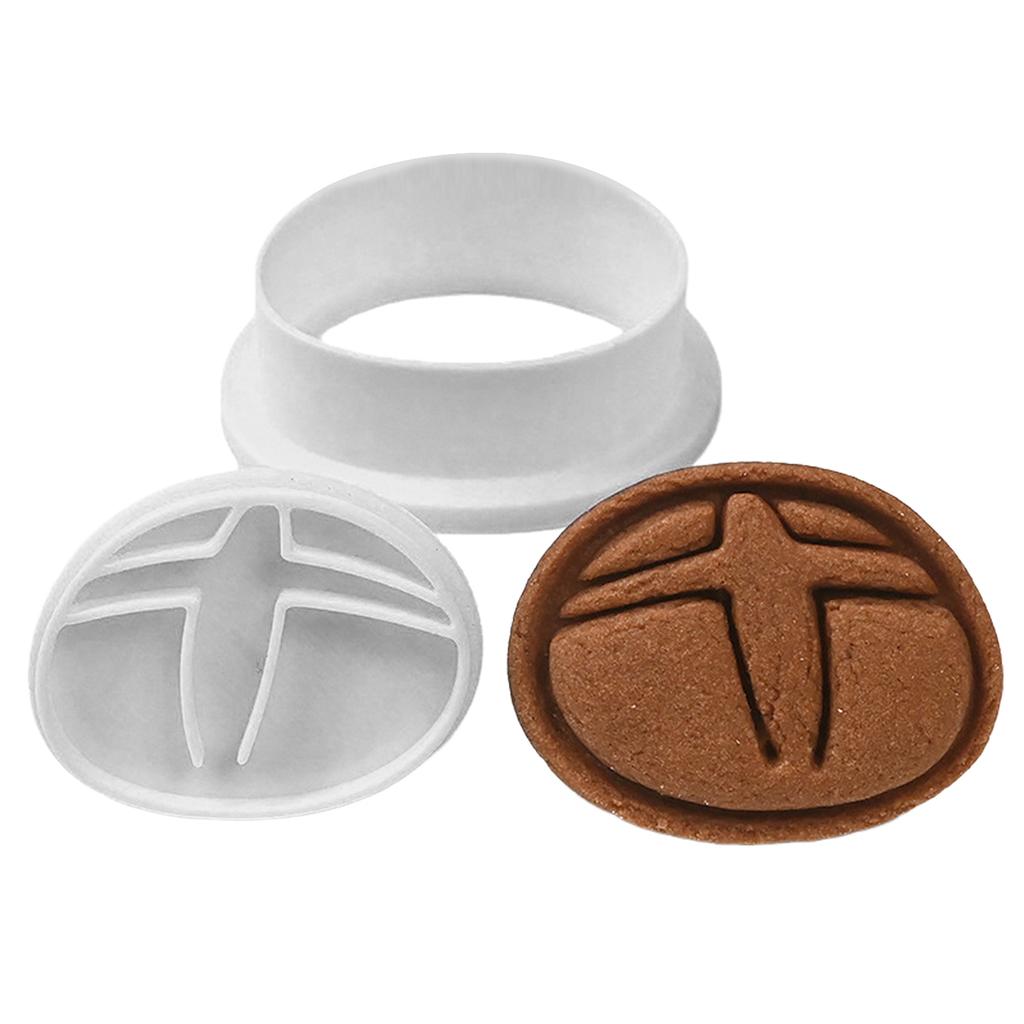 3D Cartoon Cookie-Cutter Mold Non Stick Cartoon Biscuits Stamps Mold Set Food Grade Effortless Demolding Baking Accessories