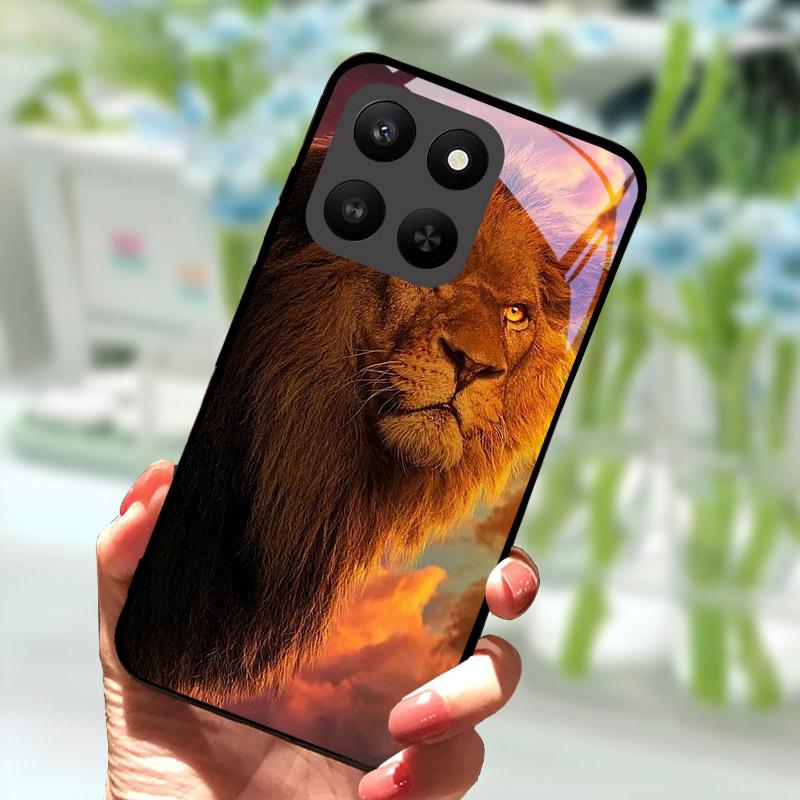 For Honor 400 Smart 5G Case Full Camera Protection Phone Cover Tempered Glass Cases For Honor 400Smart Case Shell Fundas Coque
