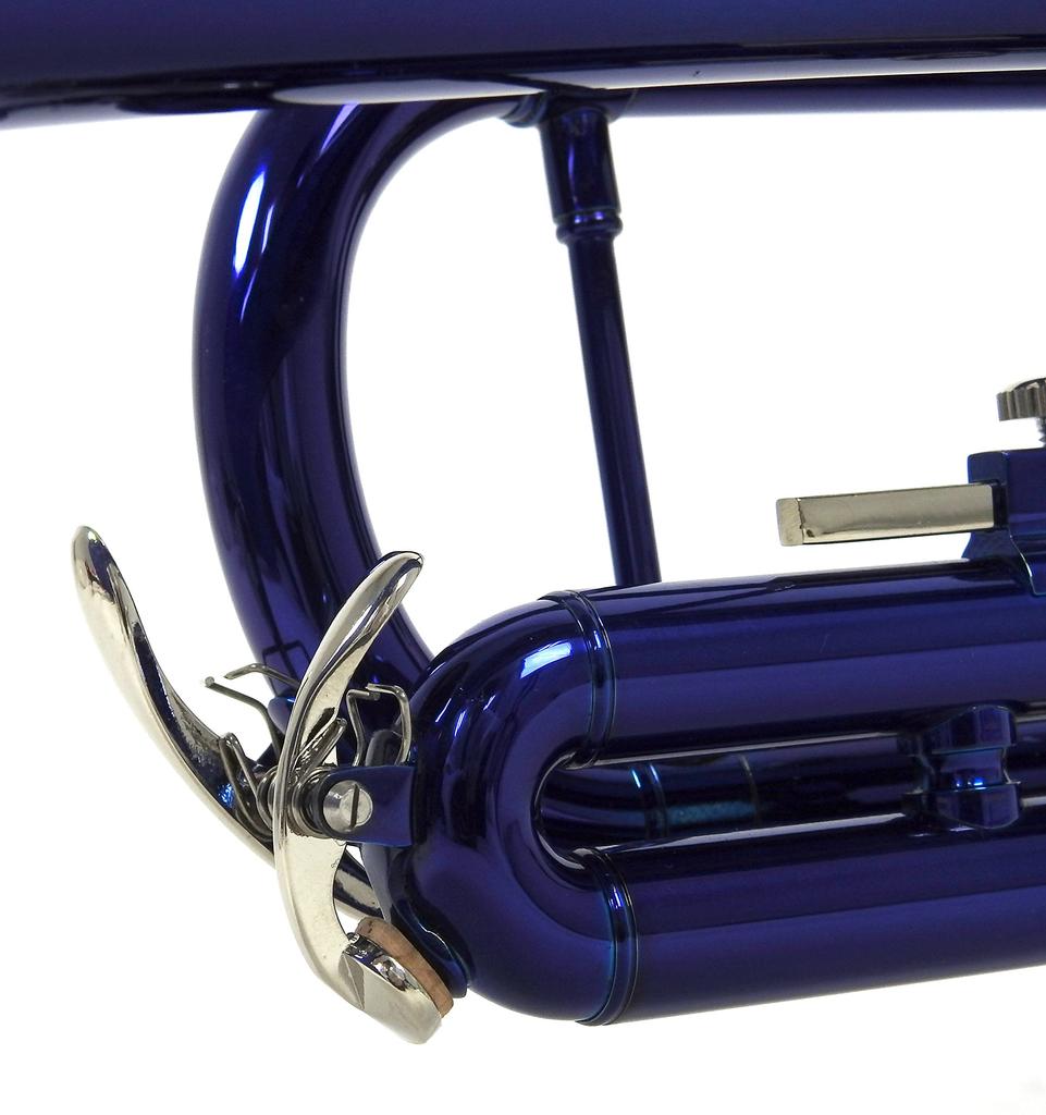 Kaerntner KTR-30MBL Trumpet, Metallic Blue (with Semi-hard Case)