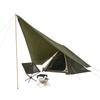 LOGOS Touring Tepee Tarp Set 71208013 Green Tent Family Tarp Tent (2023LIMITED)