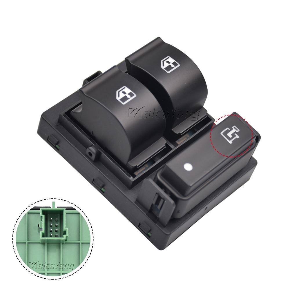8 Pin Door Power Window Switch For Fiat Doblo Ducato Peugeot Boxer Citroen Relay Jumper Vauxhall Combo MK3 735487419 6490X9