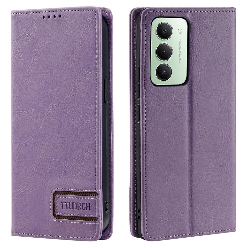For Xiaomi Redmi 15 5G (EU) (171mm)/4G (EU) (171mm) Leather Case RFID Blocking Wallet Stand Phone Cover