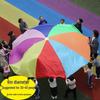 Rainbow Parachute for Kids: Early Education & Sensory Training Tool, Outdoor Game & Fitness Equipment