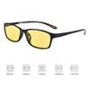 Retro Square Frame Eyeglasses Night Vision Driving Myopia Goggles For Day And Night High-Definition Men Wome Near Sight Glasses