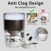 Smart 4L Remote-Controlled Automatic Pet Feeder with App, Timed Feeding & Graffiti Design for Cats and Dogs