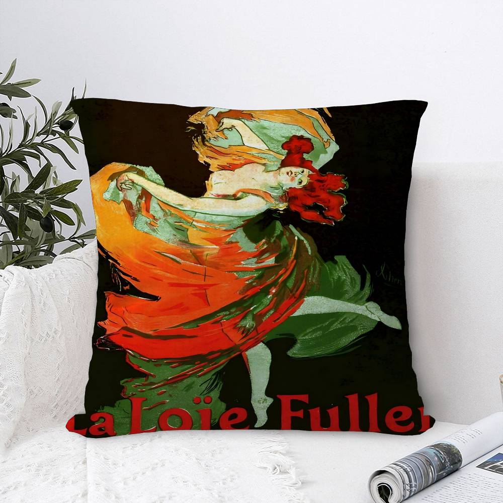 

Folies Bergere Artist Pillowcases Home Bedding Decorative Pillow Cover Wedding Super Soft Pillow Case 12x12Inch