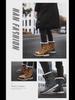 Men's High-Top Winter Snow Boots: Warm, Plus Velvet, Large Size, Casual Outdoor Footwear