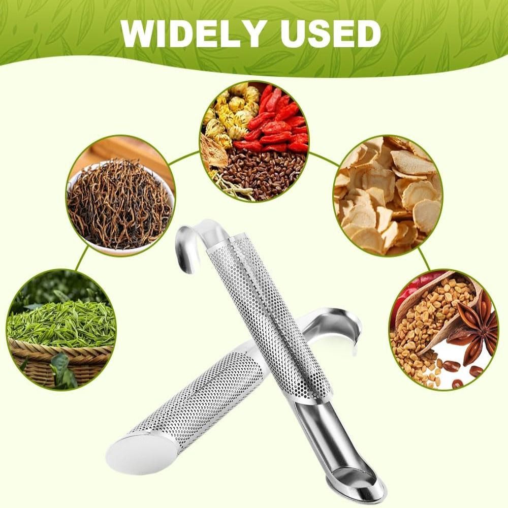 Stainless Steel Tea Infuser Easy to Clean Mesh Strainer New Loose Leaf Tea Steeper  Home Office