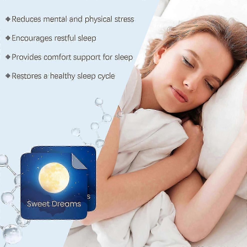 (3pcs)1-5 Scatole Patch per la Cura del Sonno: Un Cerotto Portatile per la Cura Quotidiana, Sonno Tranquillo e Stabile di Notte, e Cura Delicata