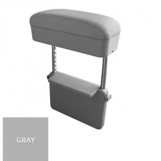 Universal Car Armrest Box Elbow Support Adjustable Car Center Console Arm Rest Car Styling Auto Seat Gap Organizer Arm Rest 1 set of gray