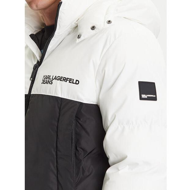 Winter Jacket Karl Lagerfeld Jeans A3M15034, Black, Standard Fit